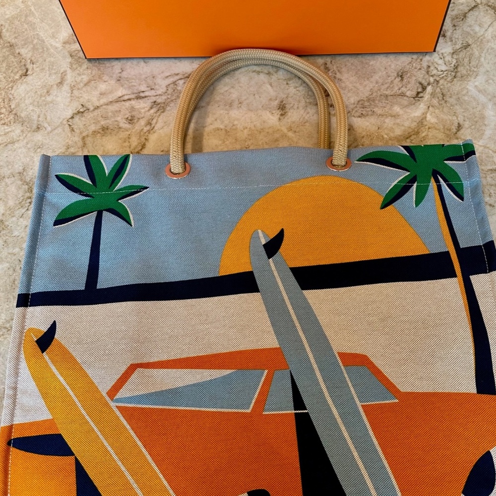 HERMES Beach Bag Apres La Vague NWT